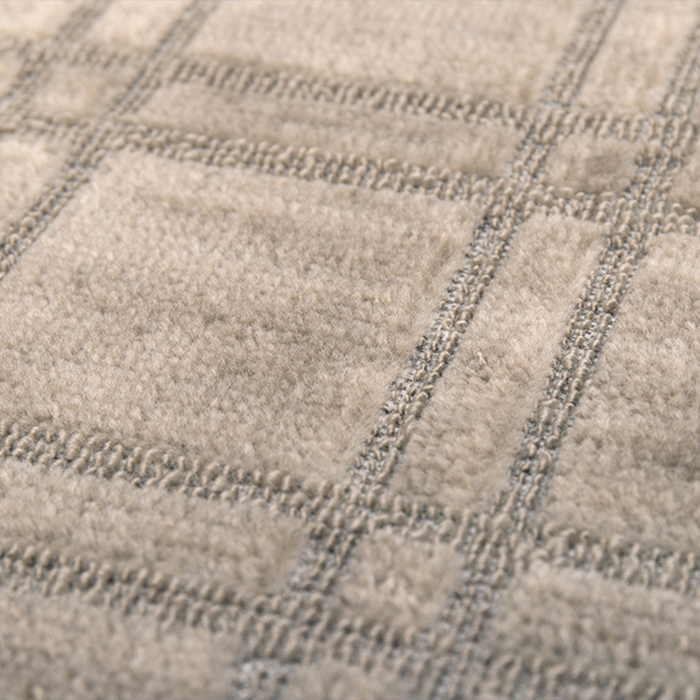 デザインカーペット 絨毯 平織カーペット シオン 江戸間4.5帖 約261x261cm 日本製 抗菌...
