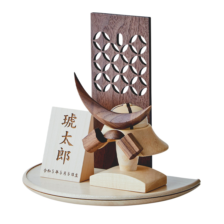 再販【収納箱】お兜セット 兜飾り こどもの日 節句 名前旗