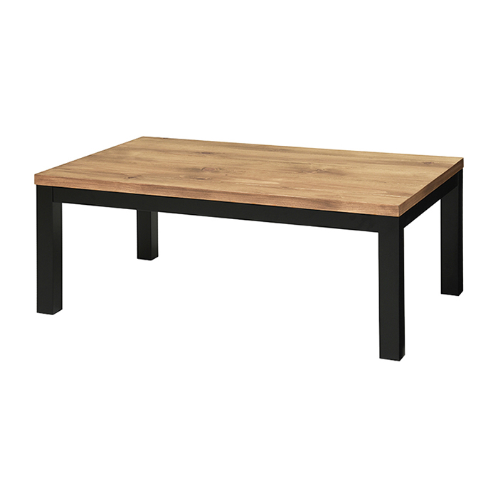 こたつテーブル おしゃれ リビングコタツ アルクK-1165 スリム 木製机