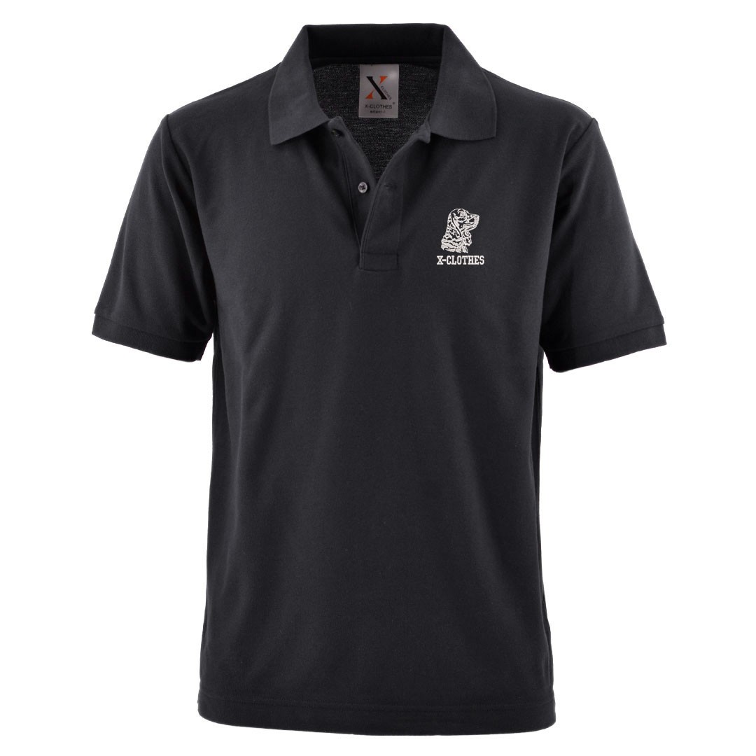 刺繍 半袖 ポロシャツ メンズ オリジナル 無地 ワンポイント ロゴ