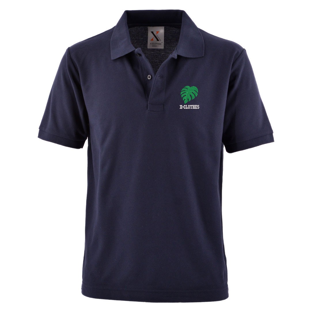刺繍 半袖 ポロシャツ メンズ オリジナル 無地 ワンポイント ロゴ