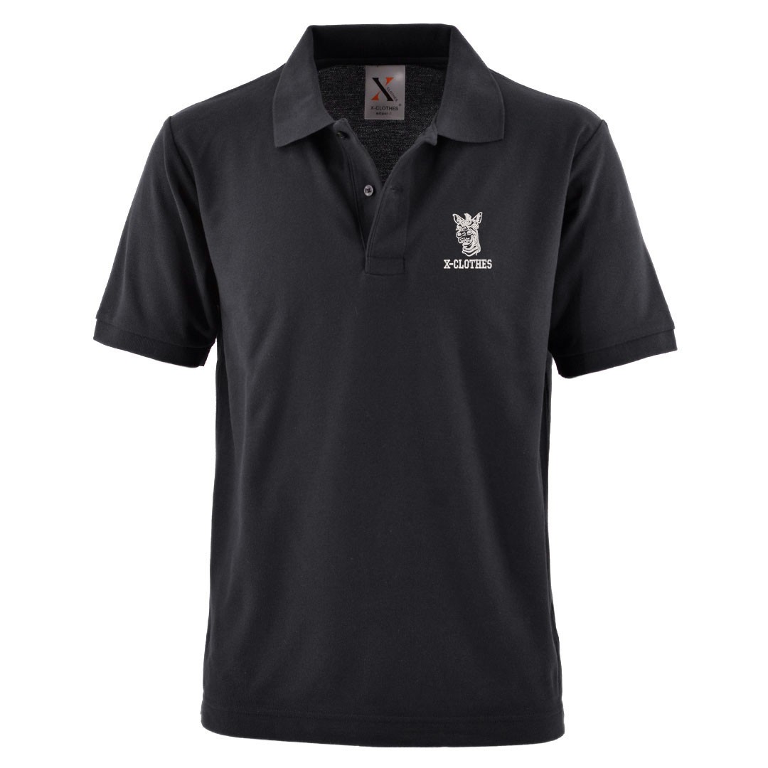 刺繍 半袖 ポロシャツ メンズ オリジナル 無地 ワンポイント ロゴ