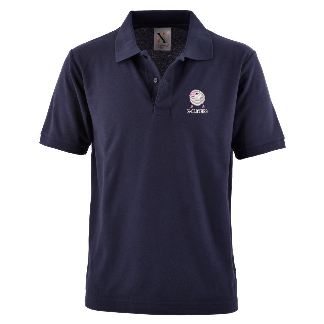 刺繍 半袖 ポロシャツ メンズ オリジナル 無地 ワンポイント ロゴ
