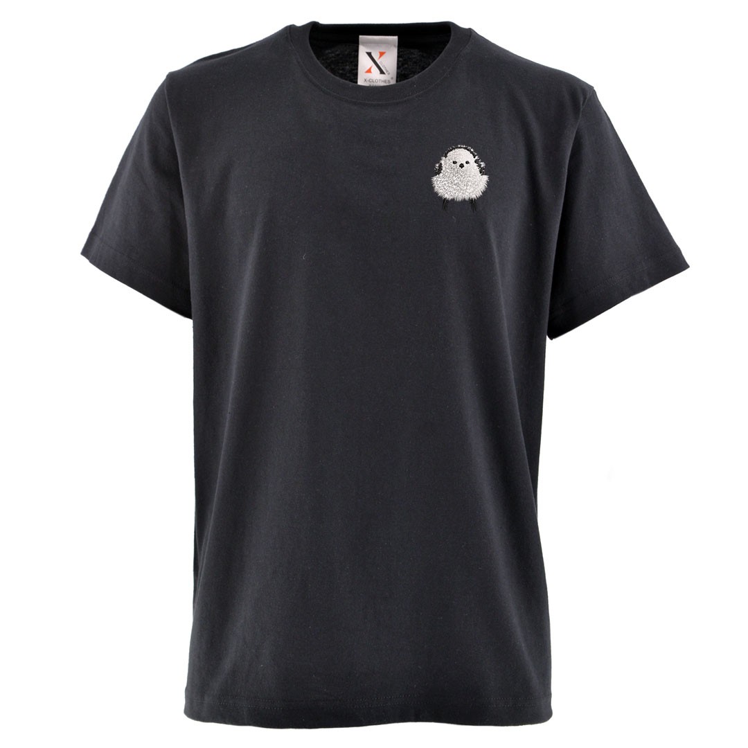 5.6oz オリジナル 刺繍 半袖 Tシャツ メンズ ワンポイント ロゴ