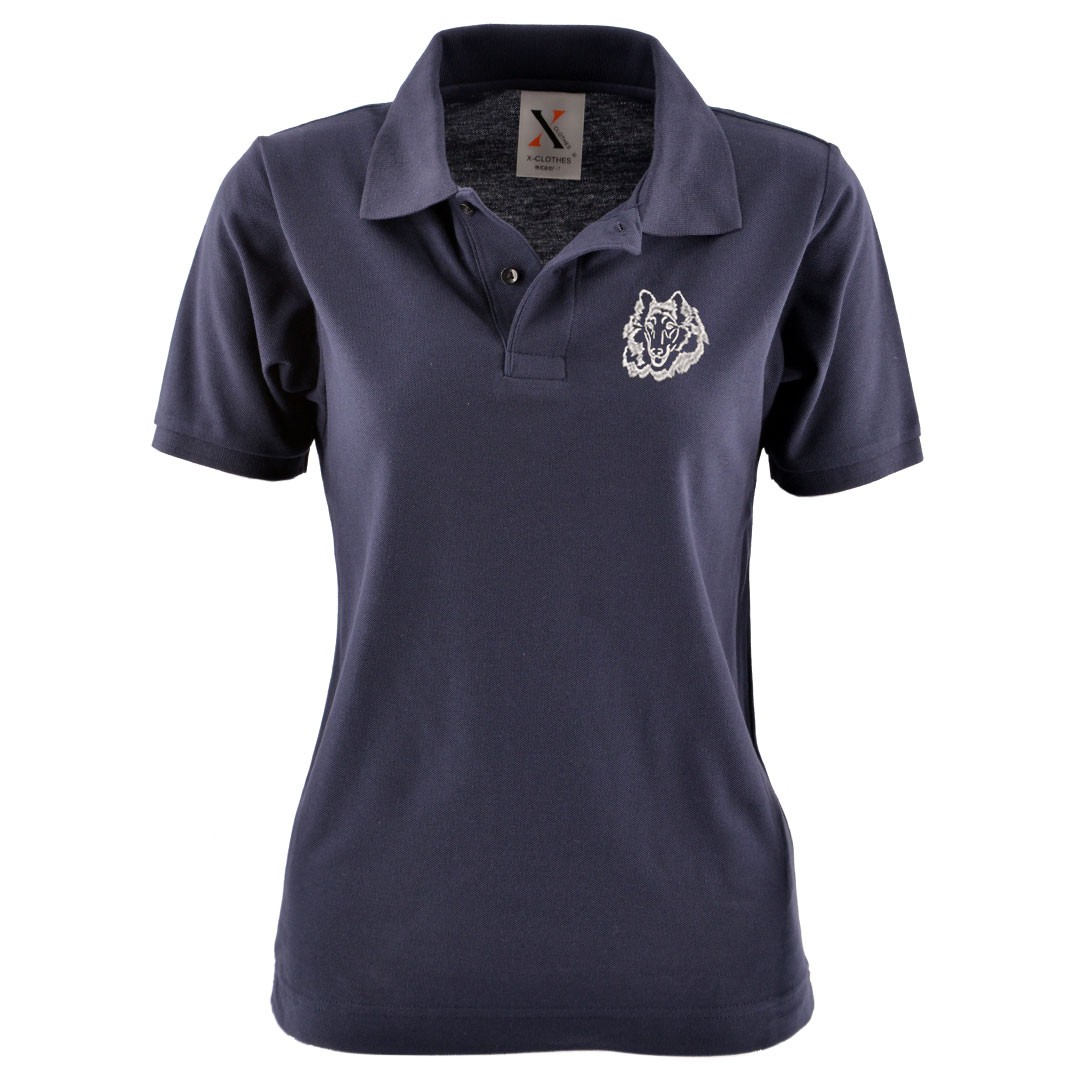 刺繍 半袖 ポロシャツ レディース オリジナル 無地 ワンポイント ロゴ