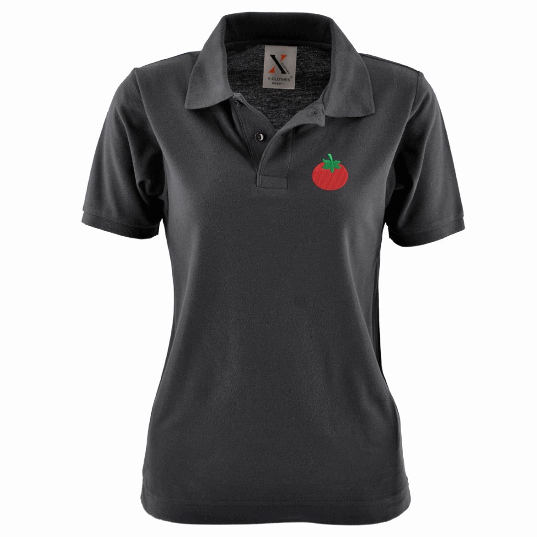 刺繍 半袖 ポロシャツ レディース オリジナル 無地 ワンポイント ロゴ