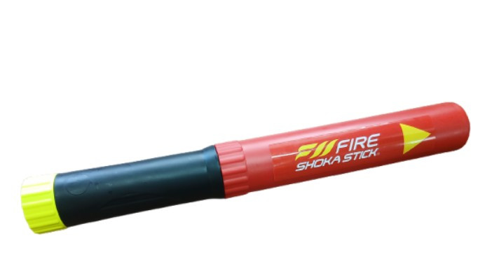 次世代型消火器具 ファイヤーショーカスティック FSS100SEC 100秒噴射