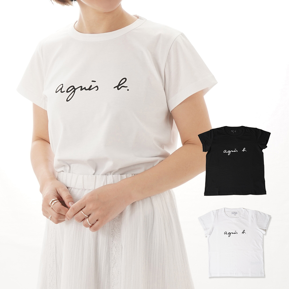 agnes b. FEMME アニエスベー フェム ロゴTシャツ レディース 半袖