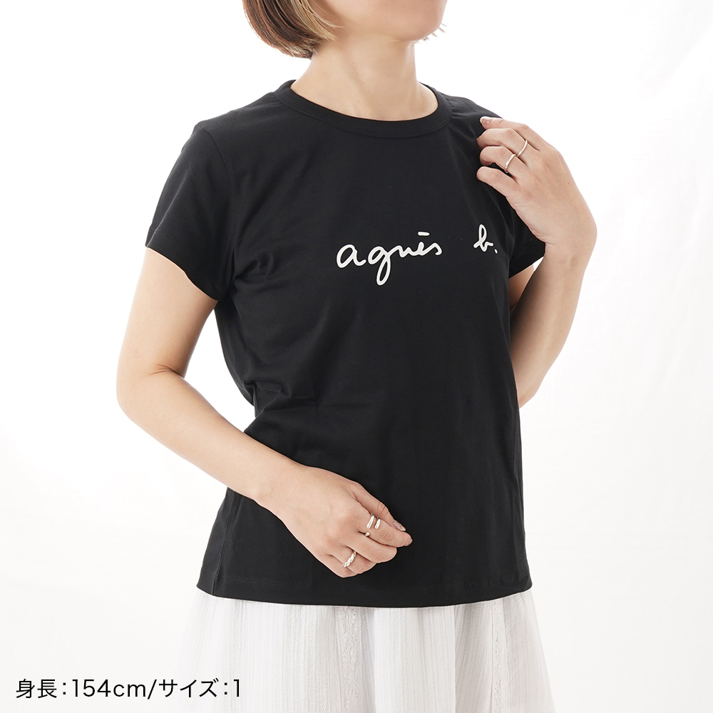 agnes b. FEMME アニエスベー フェム ロゴTシャツ レディース 半袖