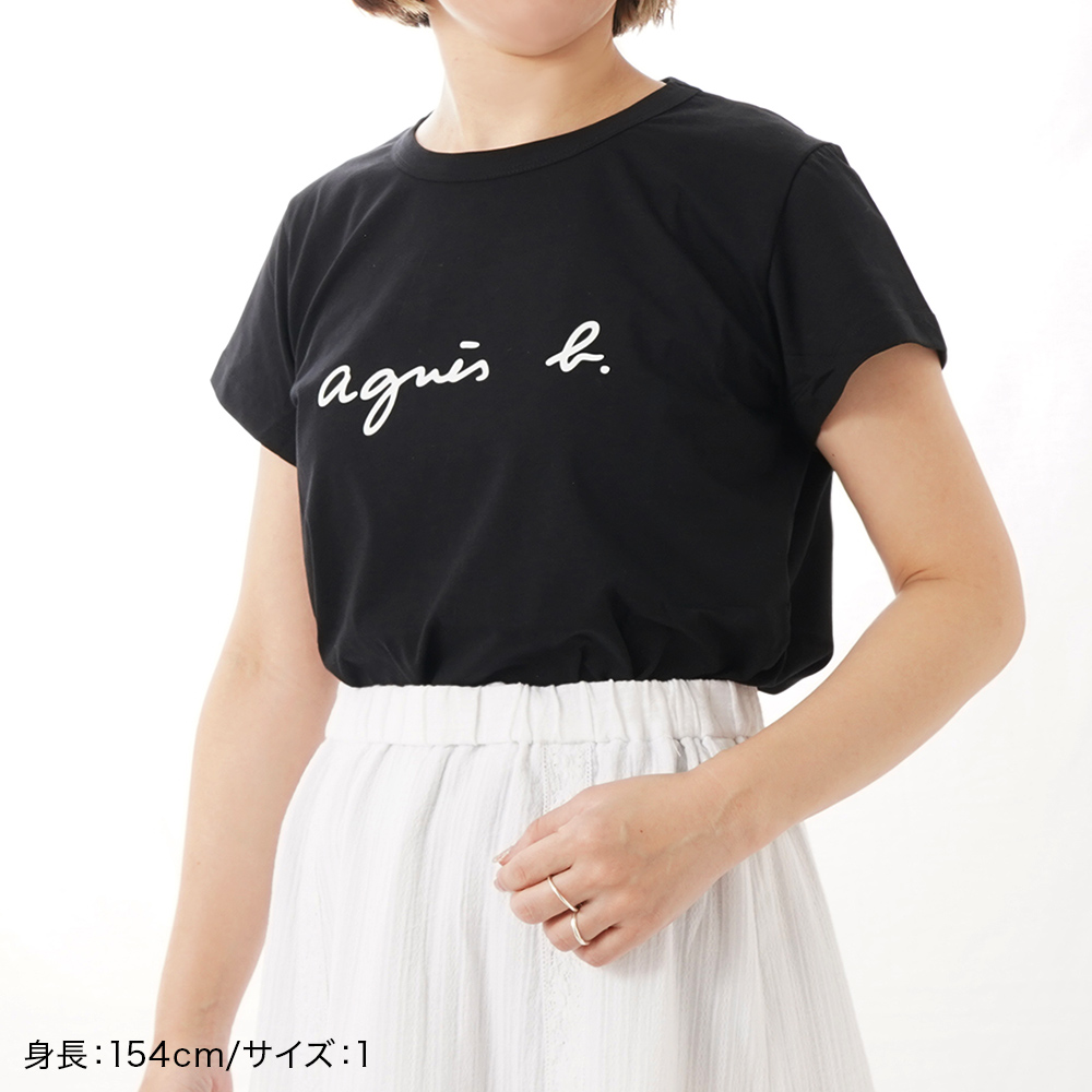 agnes b. FEMME アニエスベー フェム ロゴTシャツ レディース 半袖