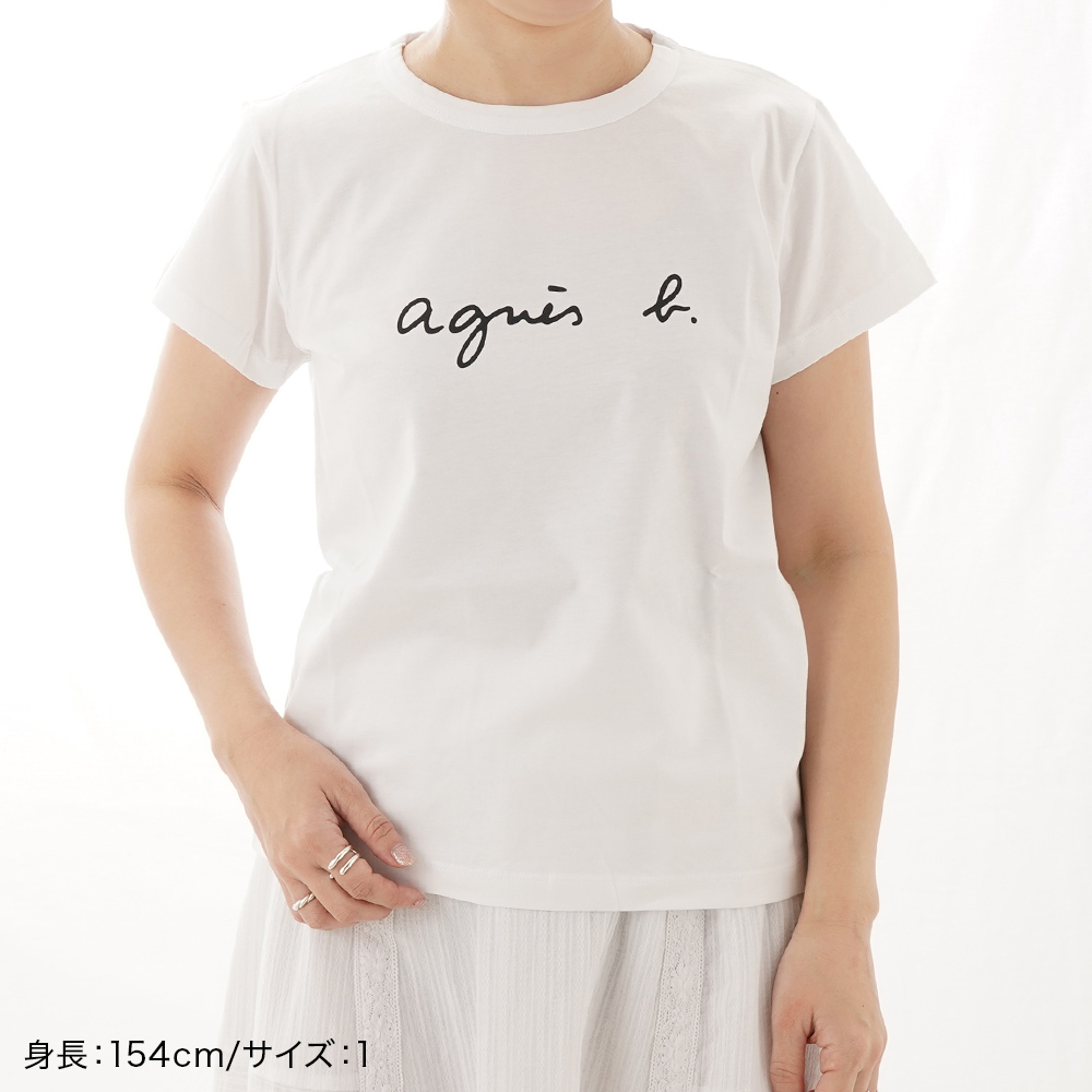 agnes b. FEMME アニエスベー フェム ロゴTシャツ レディース 半袖