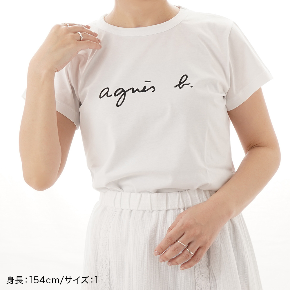 agnes b. FEMME アニエスベー フェム ロゴTシャツ レディース 半袖