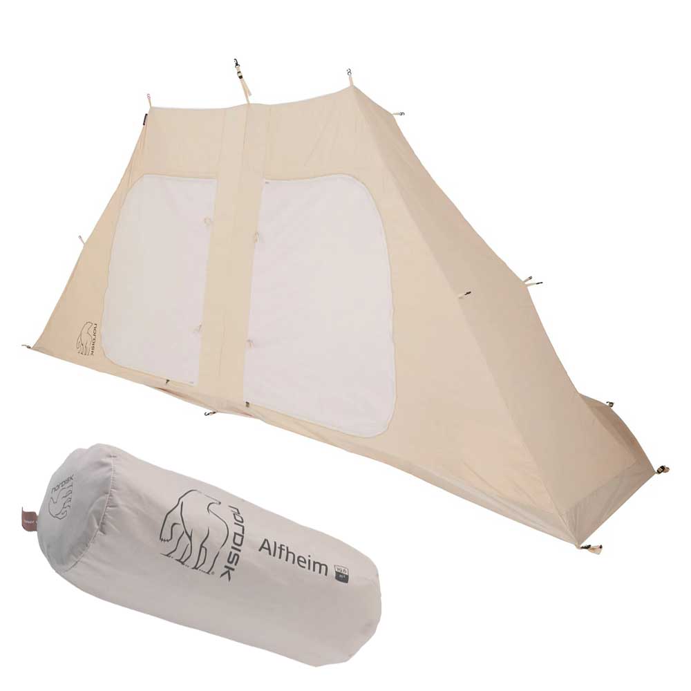 【商品レビューでポイント＋5％】 ノルディスク Nordisk インナーテント 個室 キャンプ 4人用 アルヘイム 19.6専用 インナーキャビン Alfheim 19.6 Cabin 144013 並行輸入品 キャンプ アウトドア 軽量 コットン テント グランピング 5703384024178 NORDISK（ノルディスク） インナーテント キャンプ 4人用 アルフェイム