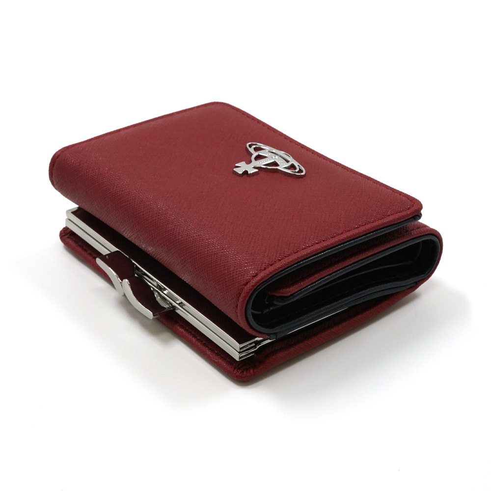 vivienne westwood ロンドンブリッジ　三つ折り　財布　がま口 VIVIENNE WESTWOOD 財布 がま口 三つ折り レディース仏壇