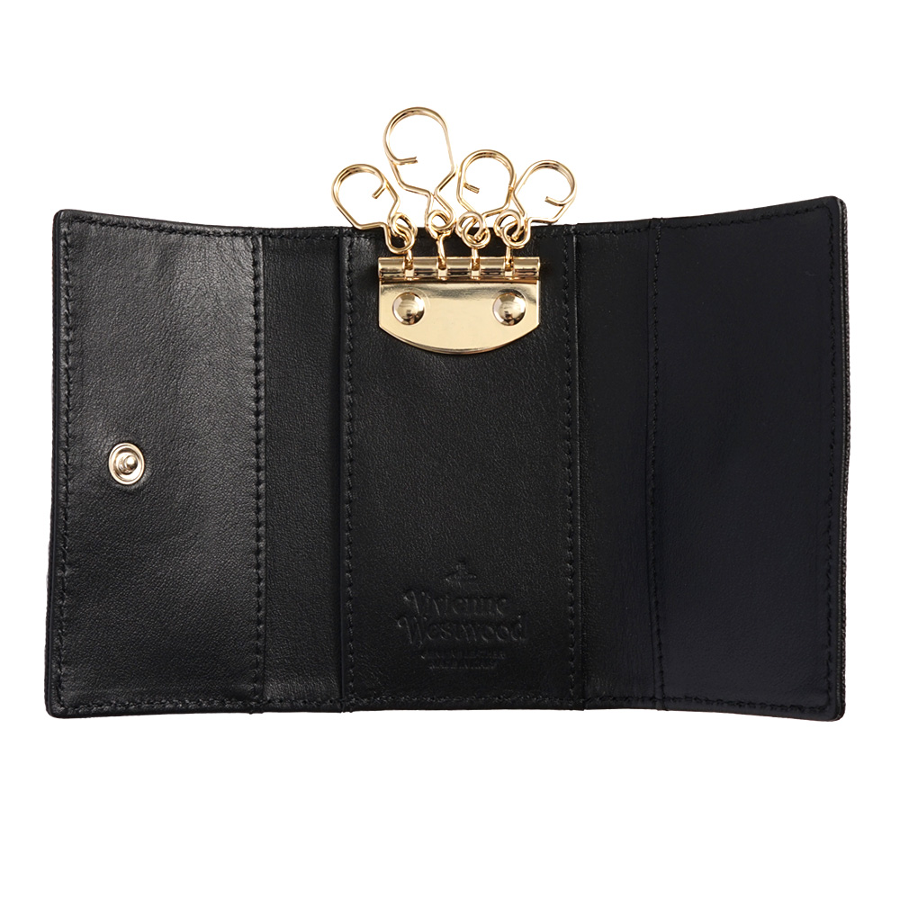 Vivienne Westwood ヴィヴィアンウエストウッド SAFFIANO KEY CASE 4連