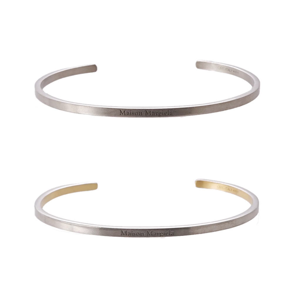 Maison Margiela ブレスレット　バングル　箱、袋付き Maison Margiela メゾンマルジェラ ブレスレット バングル カフ