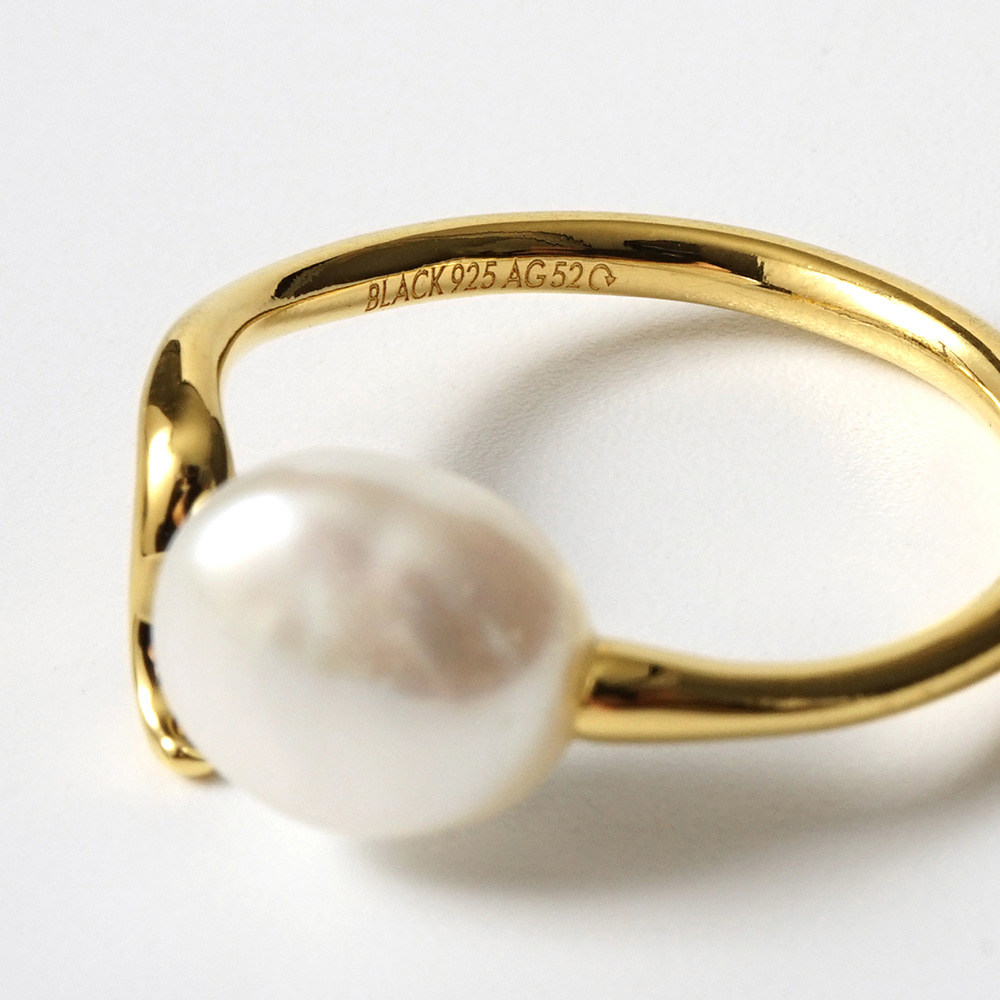 MARIA BLACK マリアブラック 500383 Moonshine Ring Gold ムーン