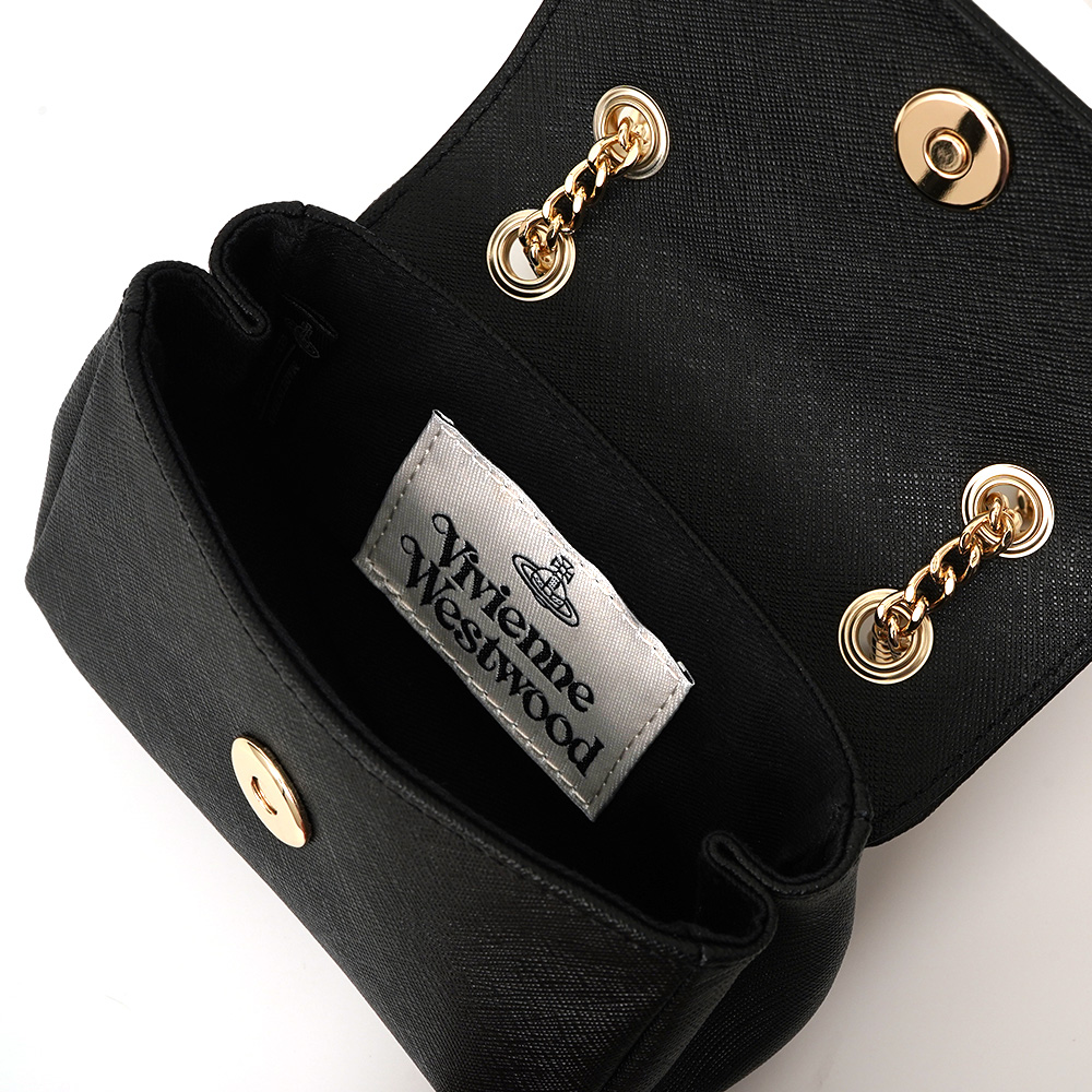 ショルダーバッグ・ポシェット [Vivienne Westwood] SAFFIANO MINI LINDA BAG Vivienne Westwood｜TOTEBAGS (SAFFIANO MINI LINDA (520200