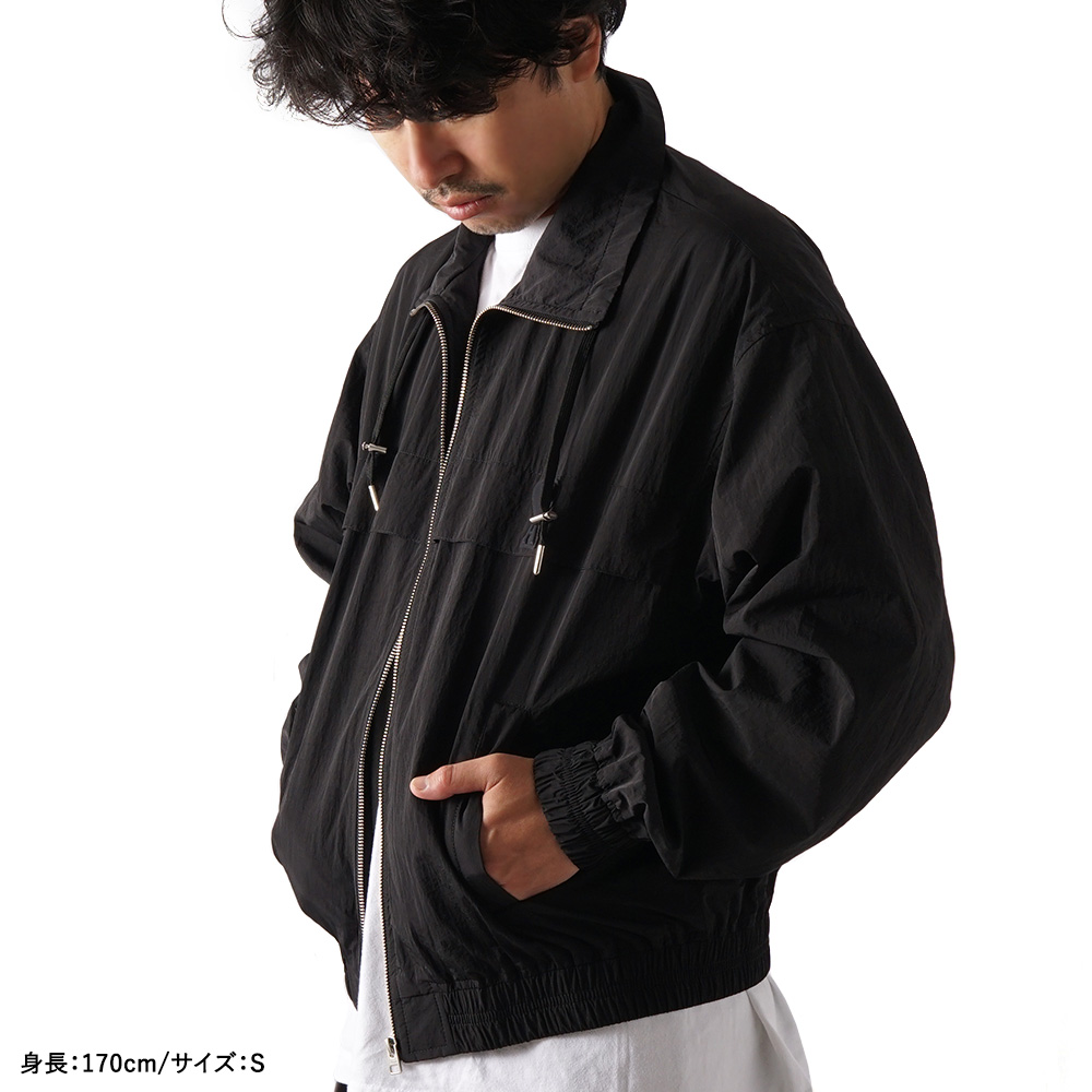 冬物限定値下げ Ami Paris アミ パリス ADC ZIPPED JACKET ナイロン