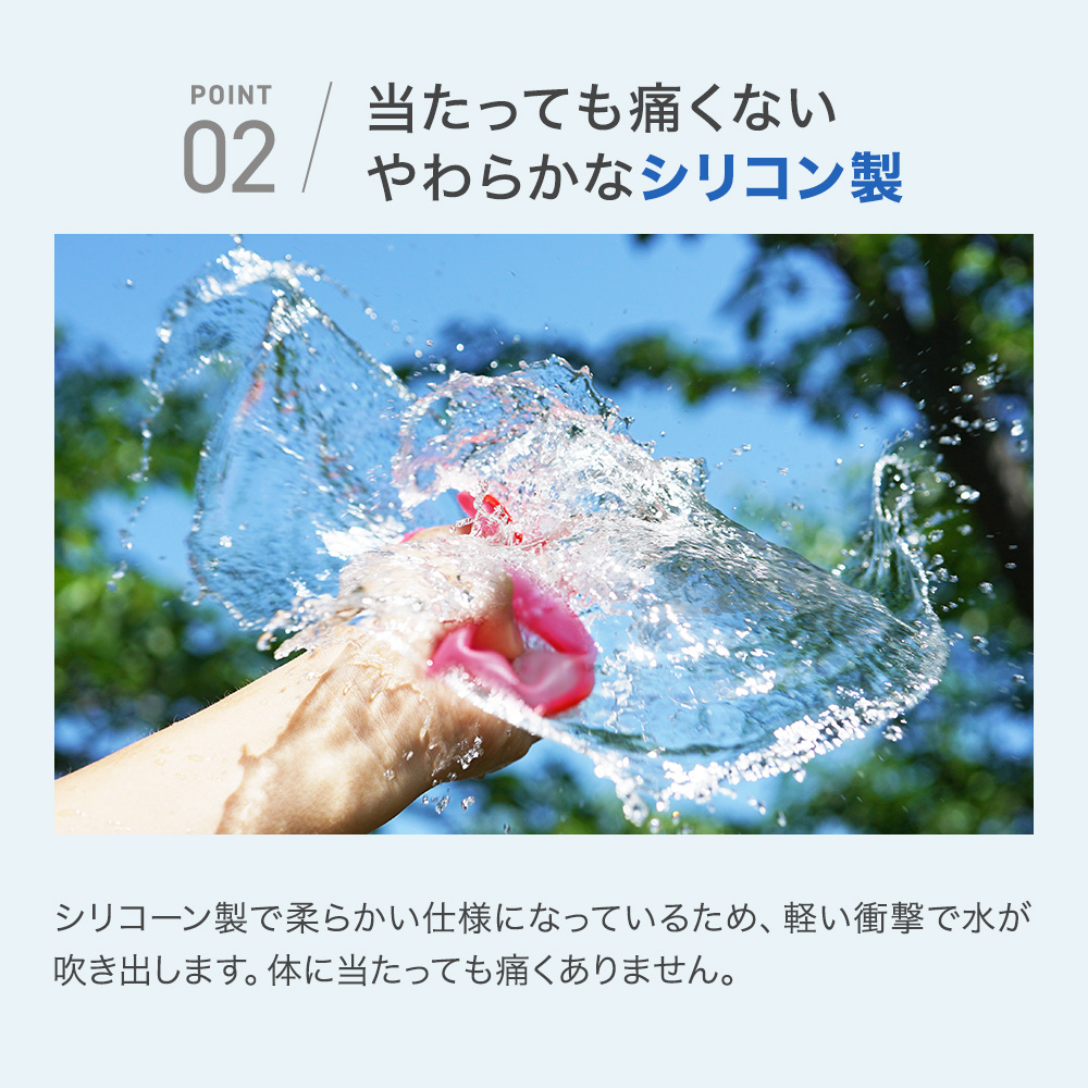 Amazon.co.jp: GOKEI 水風船 繰り返し 6個 ウォーターボール