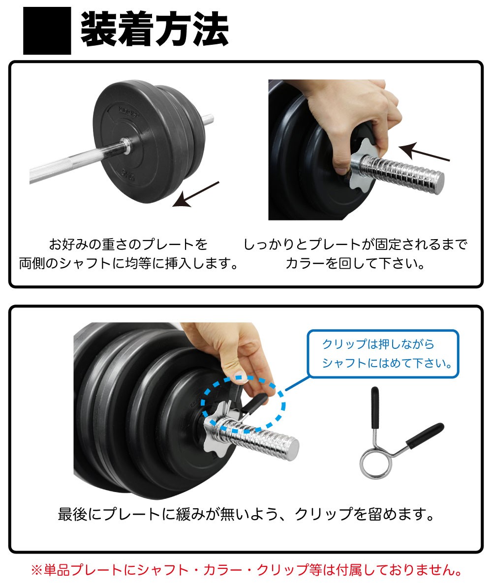 RIORES ウエイトプレート1kg x 2枚セット おもり 重り ダンベル