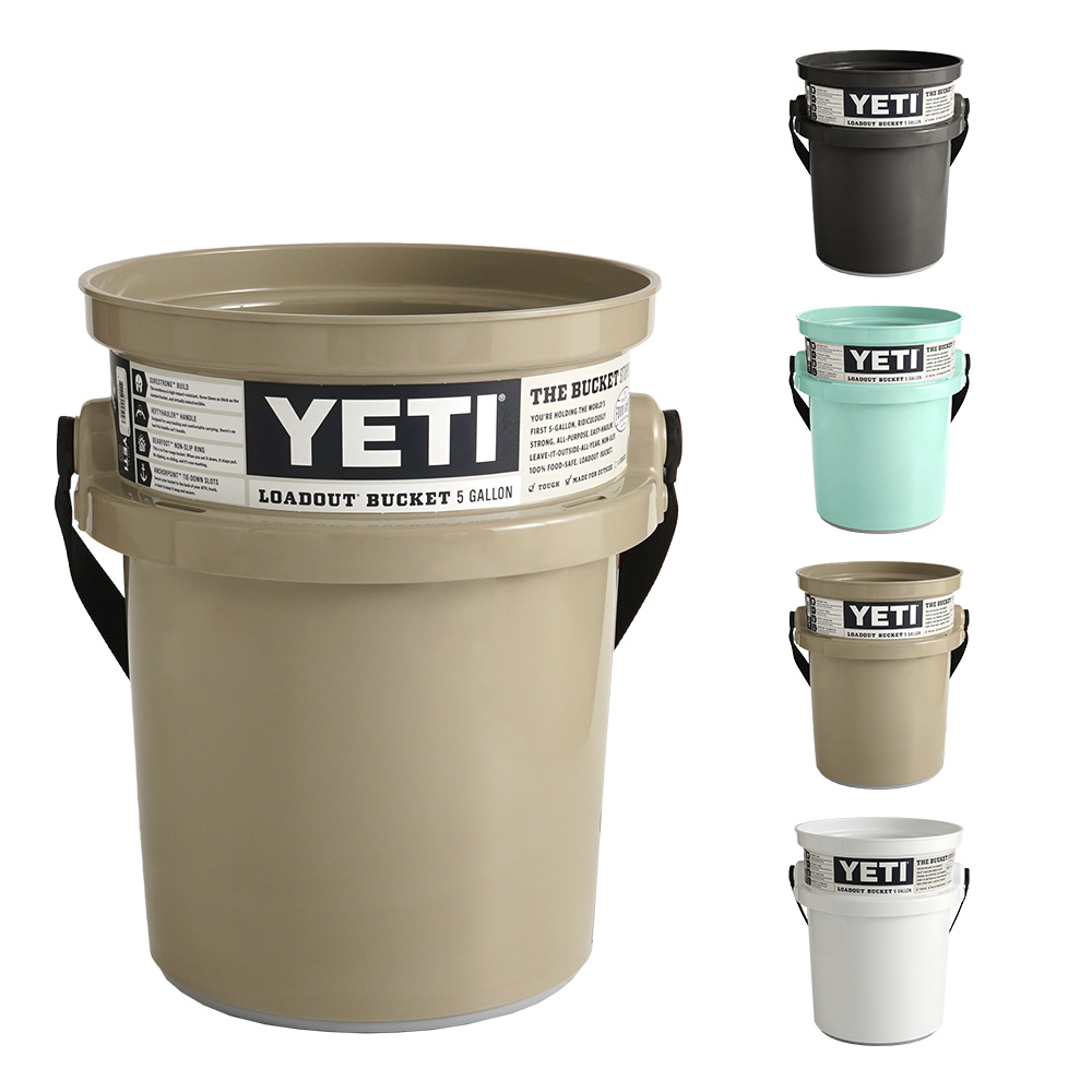 祝開店！大放出セール開催中】 YETI LOADOUT 5-GALLON BUCKET DESERT