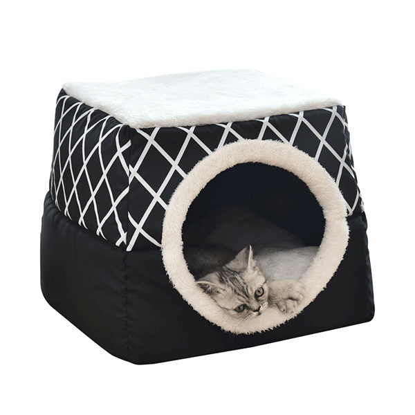 ドームべッド 猫 犬 ペット ベッド クッション マット ソファ ハウス; ペット ベッド ドーム 型 ハウス 犬 猫 わんちゃん ねこちゃん