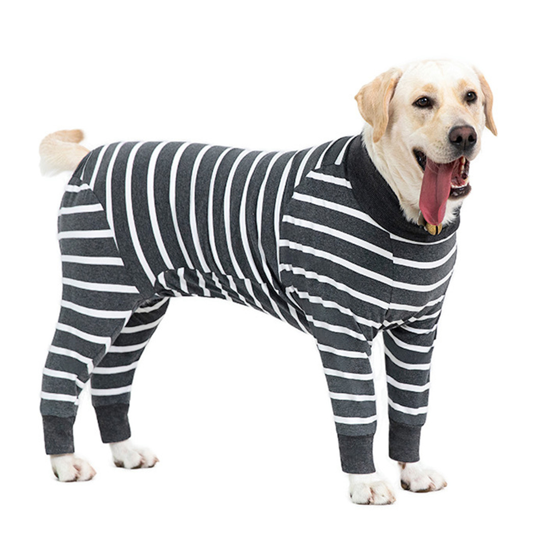 術後服 犬 ロンパース カバーオール 長袖 薄手 ペットウェア ドッグ