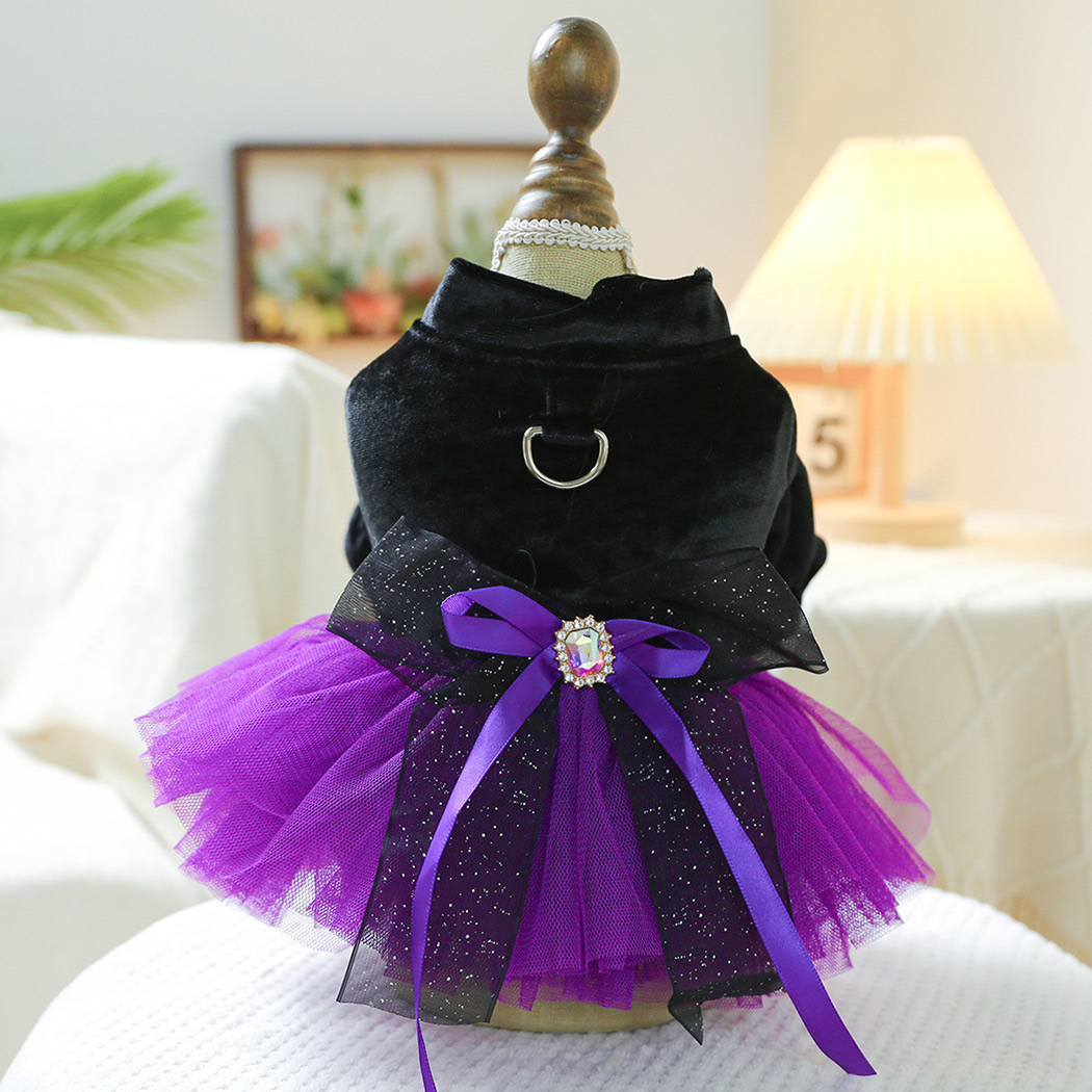 ペットドレス ドッグウェア ウエディング 犬 小型犬 ワンピース リボン