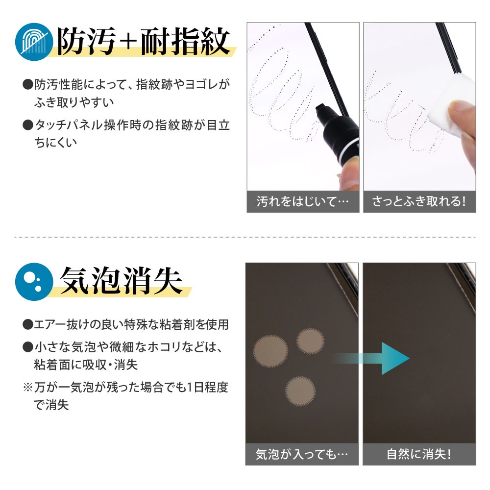 ASDEC Xiaomi Redmi Note 13 Pro 5G フィルム ギラつき抑制 耐指紋 反射防止 ノングレアフィルムSE レンズ保護 NSE-MIRN13P-Z RedmiNote 13Pro 5G 保護フィルム｜mobilefilm｜11