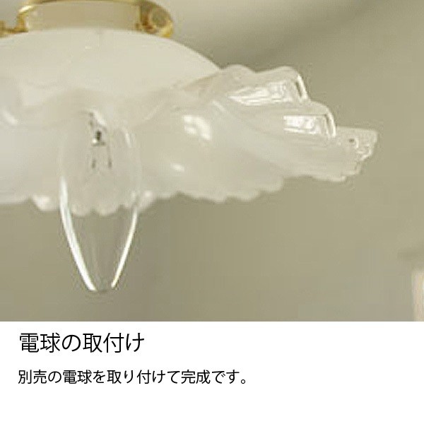 ペンダントライト灯具(ホワイトコード) E17用 横ネジタイプ（口径60