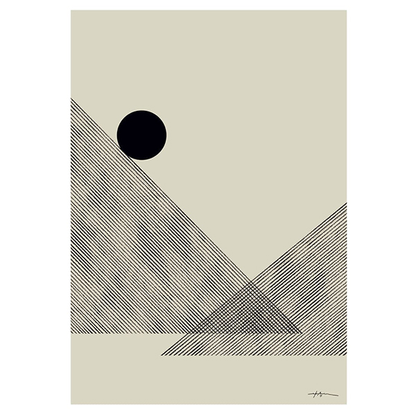 The Poster Club アートポスター 50×70cm 北欧 Altitude : モビリ
