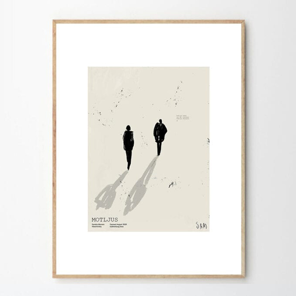 THE POSTER CLUB ザ・ポスタークラブ Motljus 50x70 北欧アート