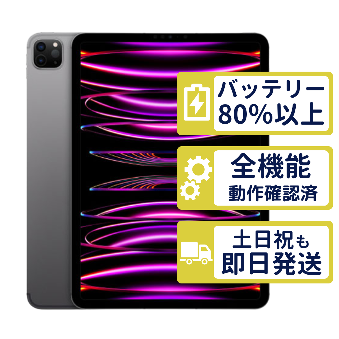 iPad Pro 12.9インチ 第6世代 Wi-Fi 256GB 【A2436】 スペースグレイ