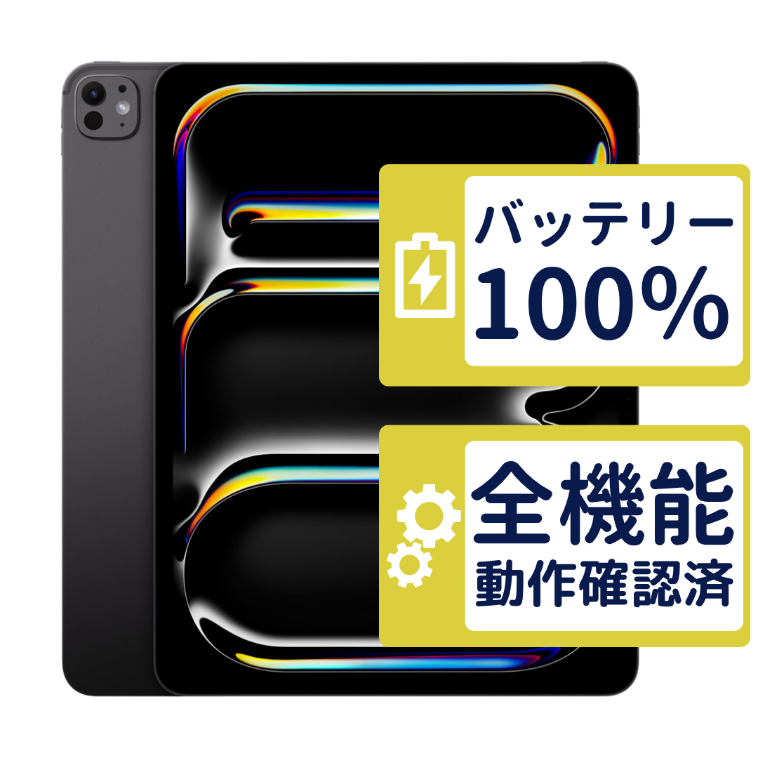 iPad Pro 13インチ M4 Wi-Fi 256GB 第1世代【A2925】 スペースブラック