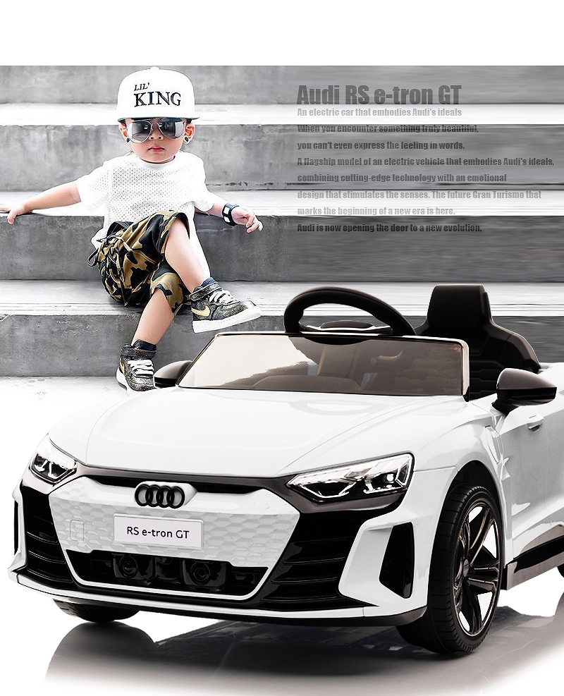 乗用玩具 乗用ラジコン Audi RS e-tron GT アウディ イートロン 2WD 12V4.5Ah 4輪サス 電動ラジコンカー電動乗用玩具  乗用ラジコンカー