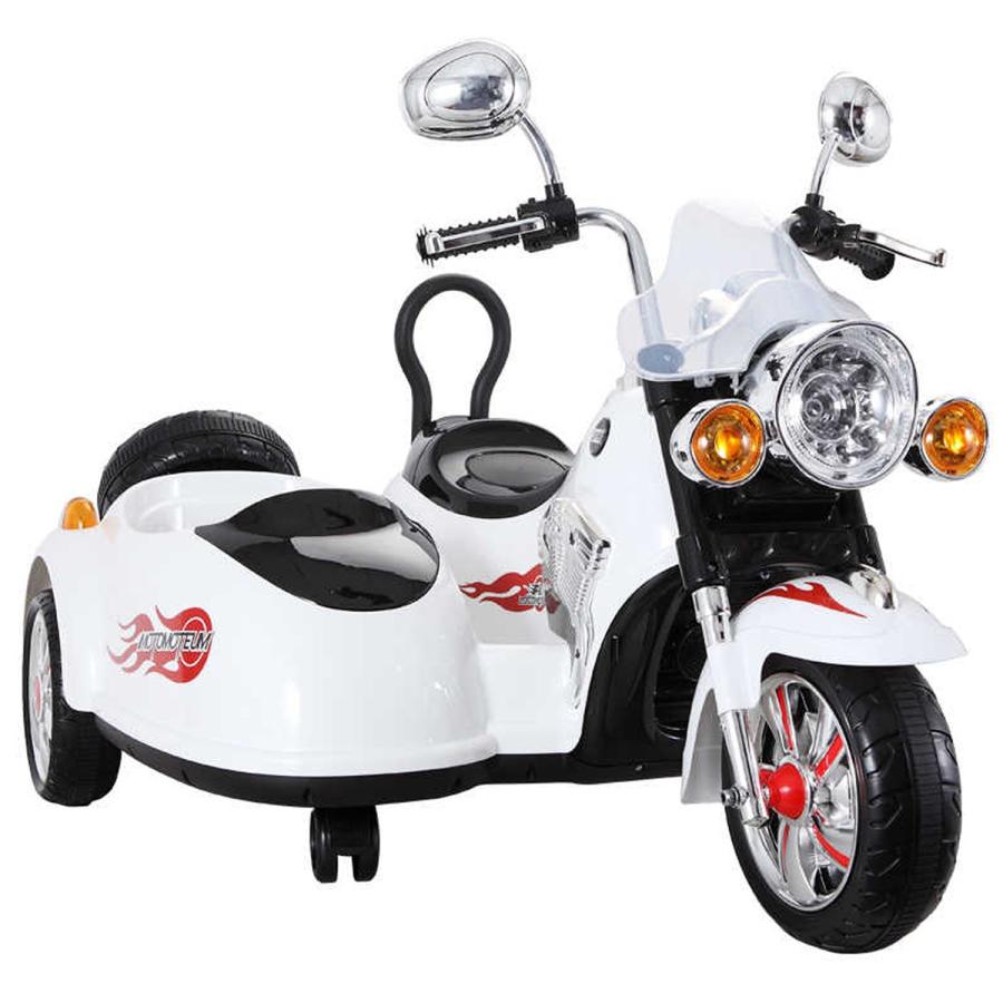 乗用玩具 電動乗用玩具 アメリカン バイク サイドカー 2人乗り 簡単操作可能な電動カー 電動乗用玩具 子供が乗れる 送料無料 :rd-sc