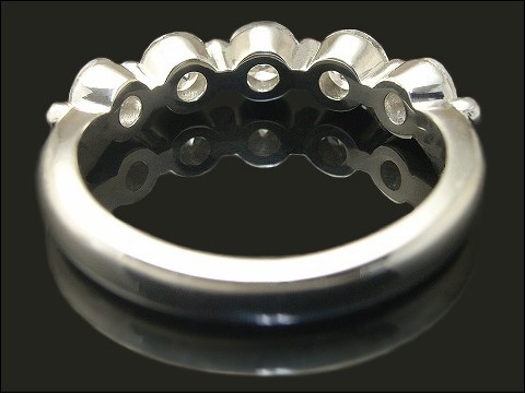 ダイヤモンドリング PT900 5石 ダイヤモンドリング 5石 0.025ct PT900 プラチナ – facett 公式
