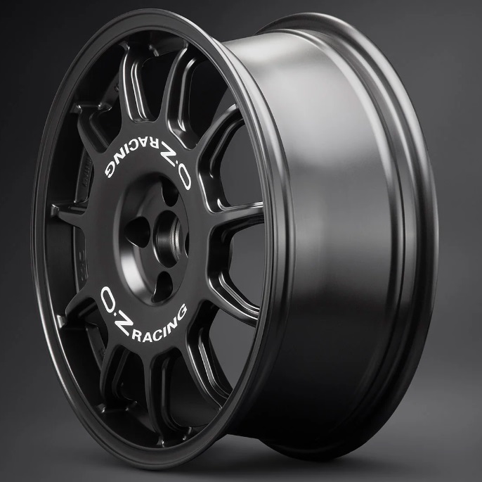 [送料無料] OZK-8983 ブラック 17インチ 一般型 OZ Racing アルミホイール（リム径（ホイールサイズ）：17インチ