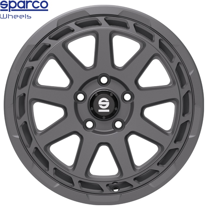 OZ SPARCO Gravel【スパルコ グラベル】18ｘ8.0 +48 5H/112 マットグラファイト（MG） ｘ4本の画像