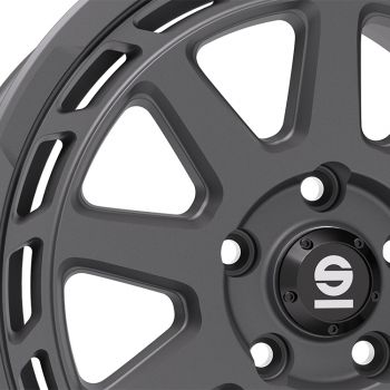 OZ SPARCO Gravel【スパルコ グラベル】18ｘ8.0 +48 5H/112 マットグラファイト（MG） ｘ4本の画像