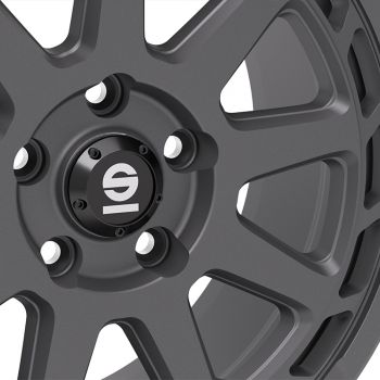 OZ SPARCO Gravel【スパルコ グラベル】18ｘ8.0 +48 5H/112 マットグラファイト（MG） ｘ4本の画像