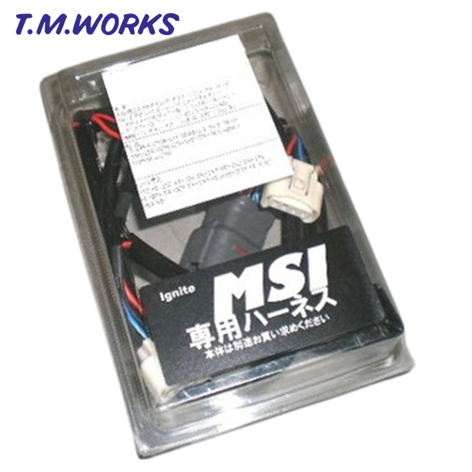 MS1061 T.M.WORKS【TMワークス】Ignite MSI専用車種別ハーネス（BMW 直列6気筒車用）