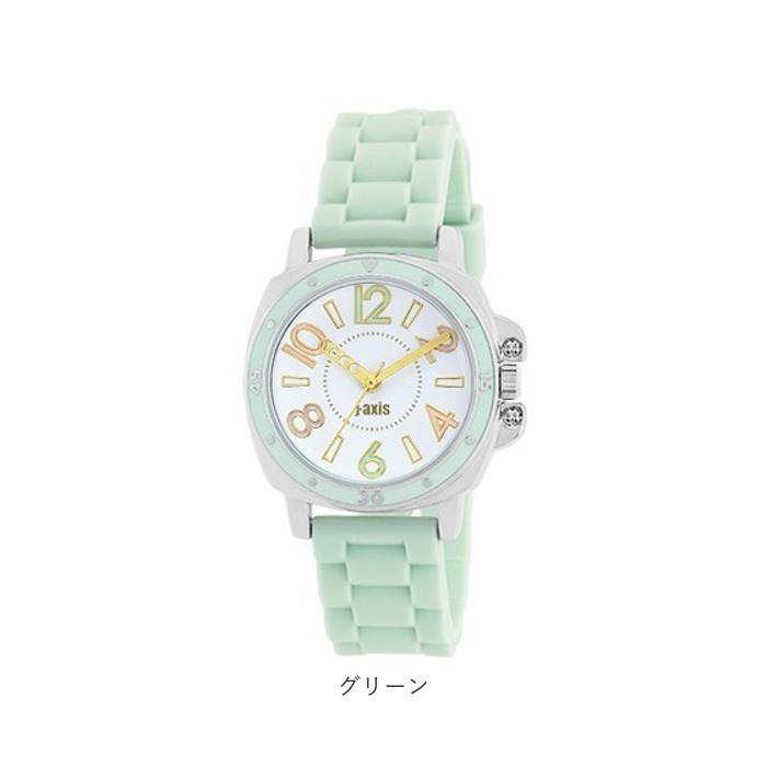 ジェイアクシス 腕時計 J-AXIS 25L1362 アナログ腕時計 リストウォッチ 時計 ウォッチ レディース 樹脂バンド ラバーベルト｜moccasin｜14