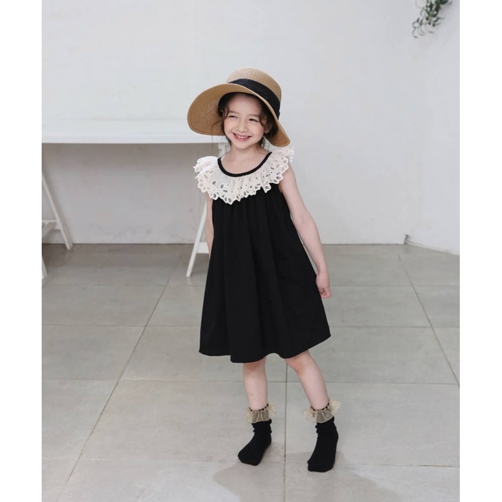 Rora（ローラ） ノースリーブ ワンピース キッズ 通販 ノースリーブ