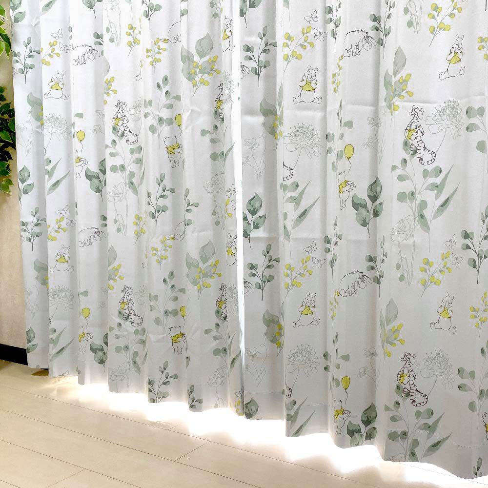 シナモロール カーテン 通販カーテン 2枚組 キャラクター 2枚セット 遮