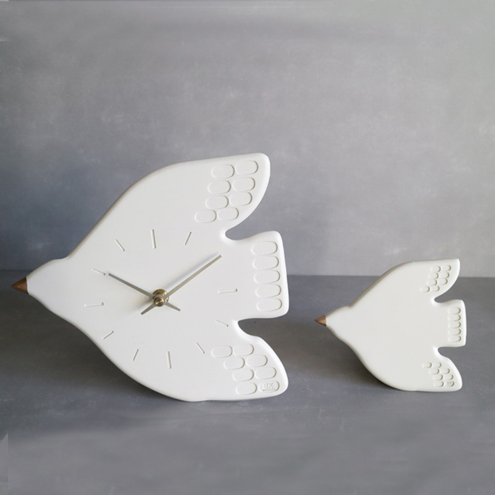 壁掛け時計 おしゃれ 通販 掛け時計 掛時計 時計 ウォールクロック アナログ時計 BRESKORD ブレスコード リビング カフェ 子供部屋 鳥モチーフ シンプル |  | 01
