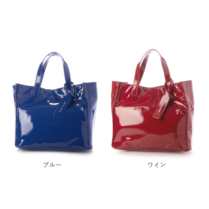 カシュカシュ cachecache バッグ 01-00-76454 通販 トートバッグ ソフトエナメルスクエア手提げトートS 手提げ レディース ミニトート 合皮 カシュカシュ | cache cache | 27