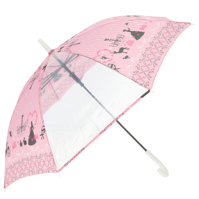 子供 傘 55cm 女の子 通販 子供用 長傘 ジャンプ傘 子ども キッズ