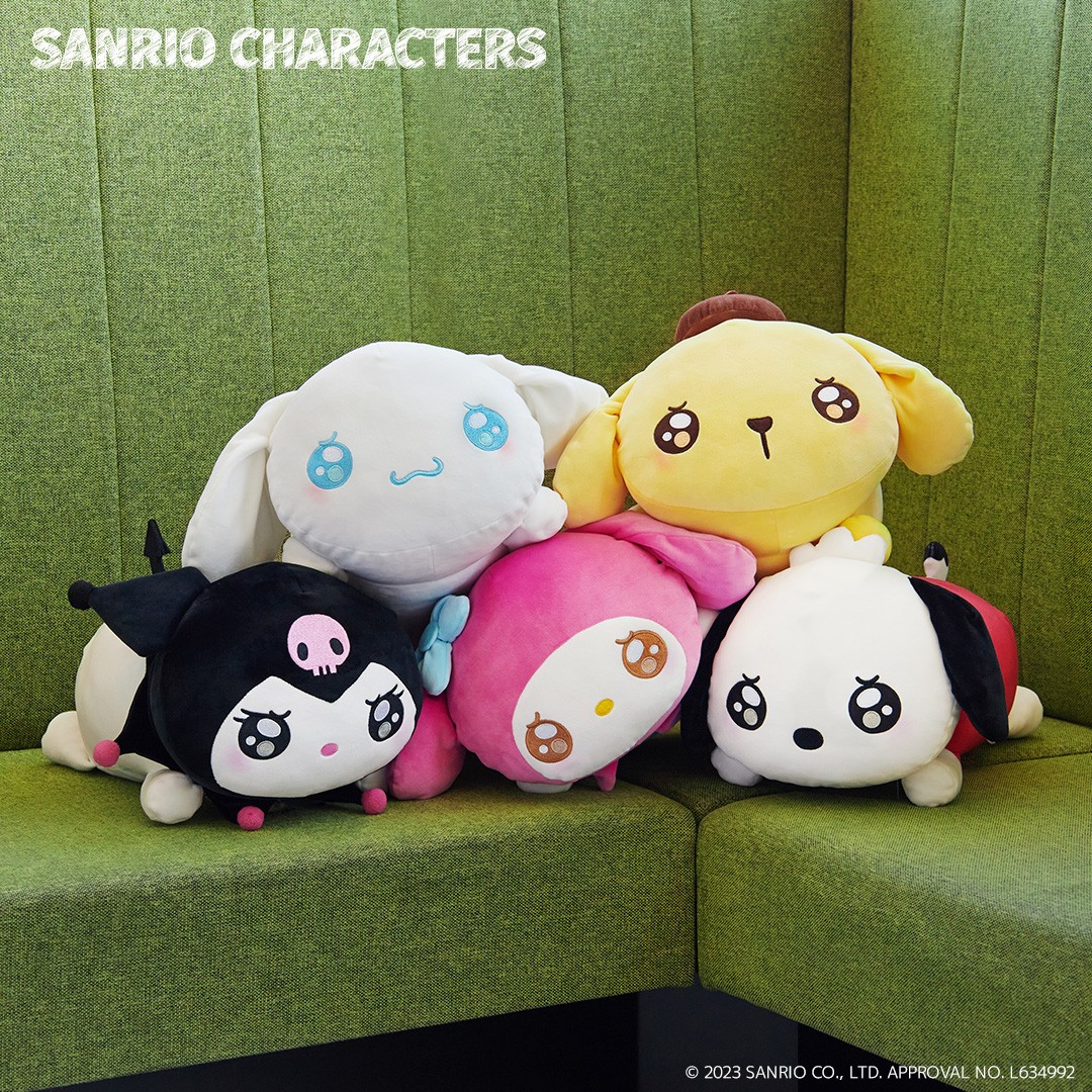 Yahoo! Yahoo!ショッピング(ヤフー ショッピング)サンリオ グッズ ぬいぐるみ 通販 SANRIOグッズ クッション ふわふわ うるうるぬいクッション 癒し キャラクター かわいい 可愛い おしゃれ